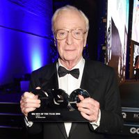 El actor Michael Caine en los Premios GQ 2016