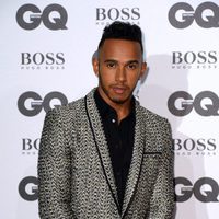 Lewis Hamilton en los Premios GQ 2016 en Londres