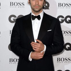 Aidan Turner en los Premios GQ 2016 en Londres