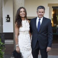 Roberto Arce y Cristina Vicente en la boda de Rocío Carrasco y Fidel Albiac