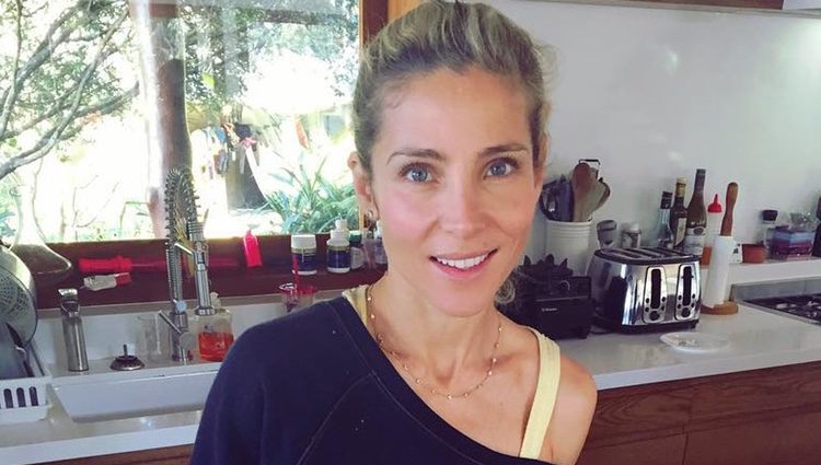 Elsa Pataky posa sin maquillaje