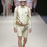 Nahuel Casares en el desfile de Félix Ramiro en Madrid Fashion Show Men