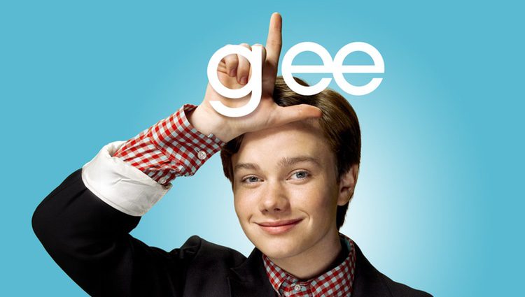 Chris Colfer en el papel de Kurt Hummel en 'Glee'