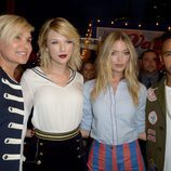 Taylor Swift junto a Lewis Hamilton