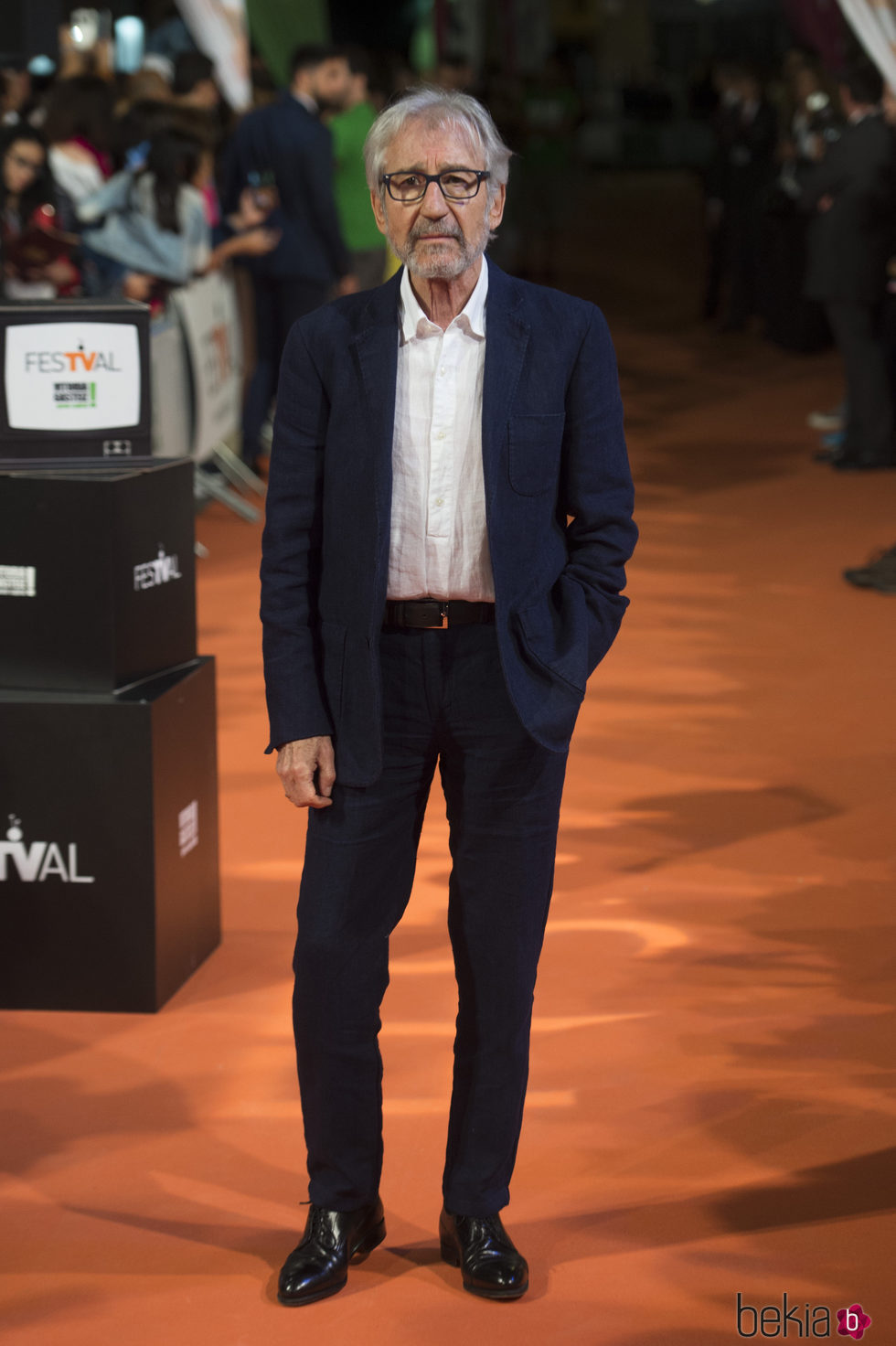 José Sacristán en el estreno de la cuarta temporada de 'Velvet' en el FesTVal de Vitoria 2016