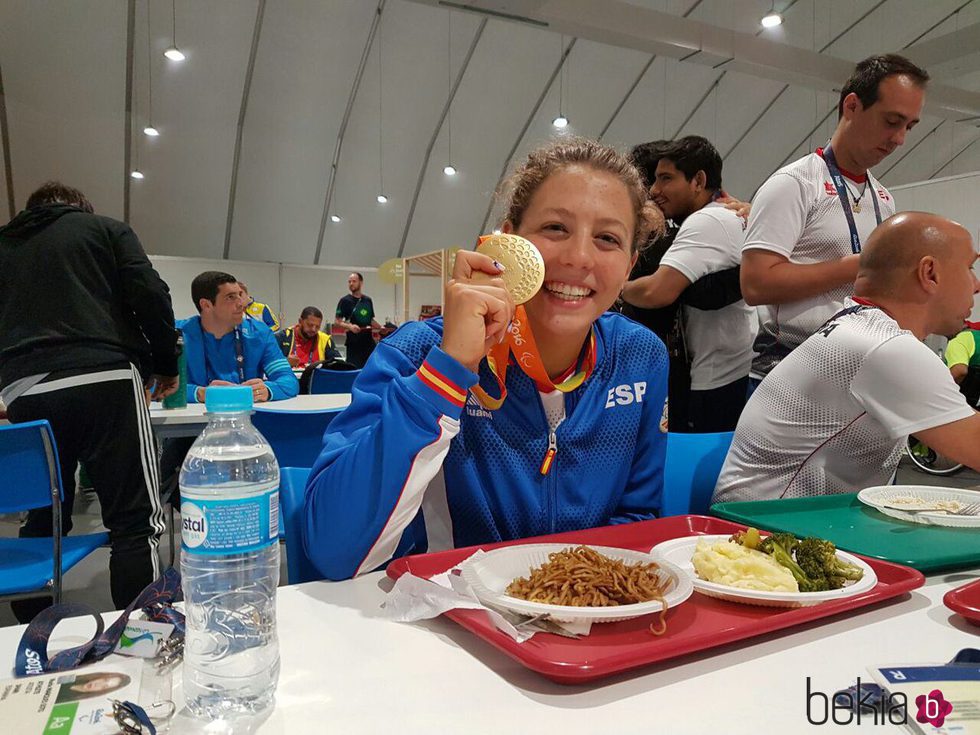 Nuria Marqués, nadadora paralímpica