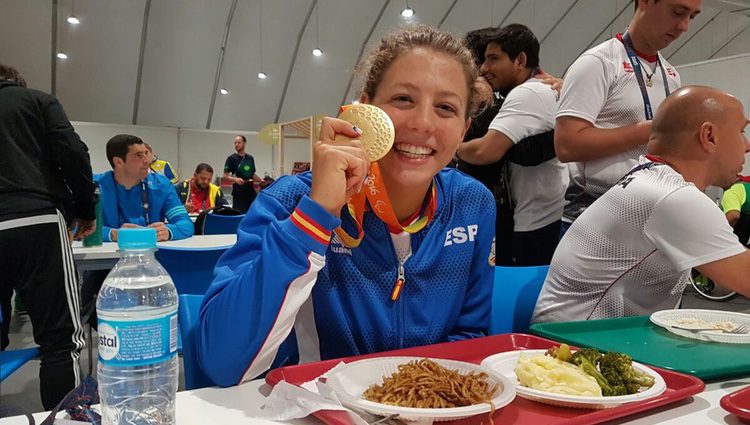 Nuria Marqués, nadadora paralímpica