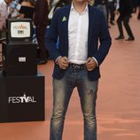 Ismael Beiro en la clausura del FesTVal de Vitoria 2016