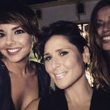 Chenoa, Rosa López y Verónica Romero grabando el reencuentro de 'Operación Triunfo'