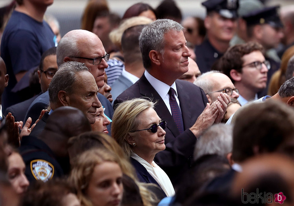 Hillary Clinton en el acto del 11-S