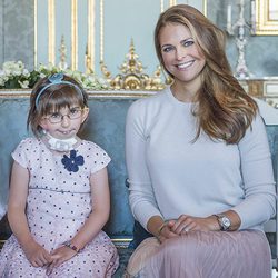 Magdalena de Suecia con una niña enferma en My Big Day