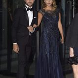 David Bisbal y Rosanna Zanetti en el estreno de la temporada de ópera del Teatro Real 2016