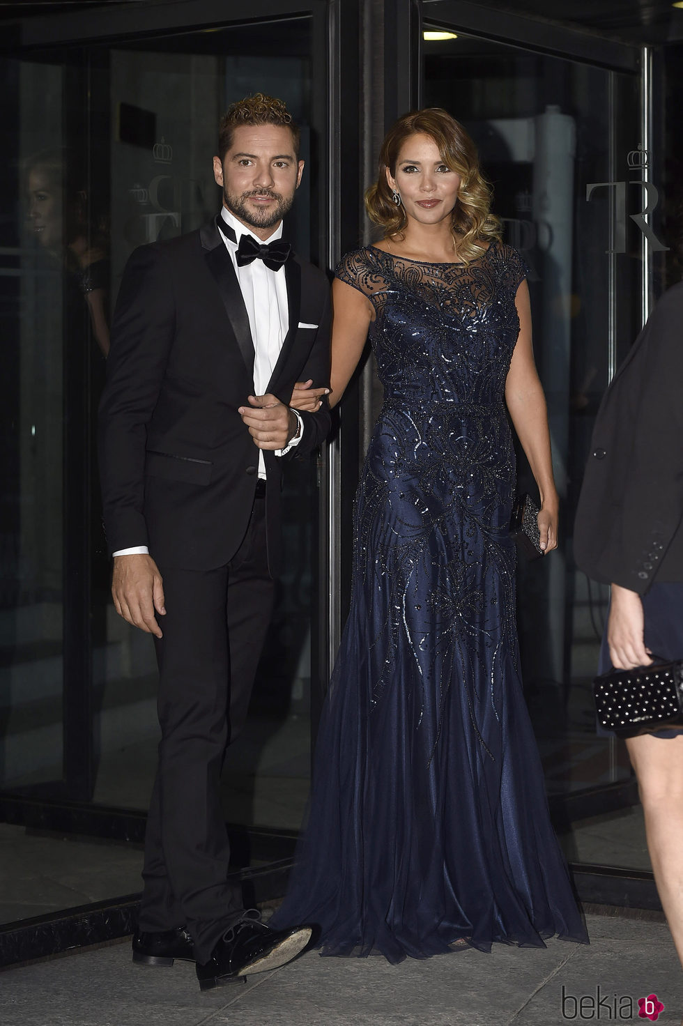 David Bisbal y Rosanna Zanetti en el estreno de la temporada de ópera del Teatro Real 2016