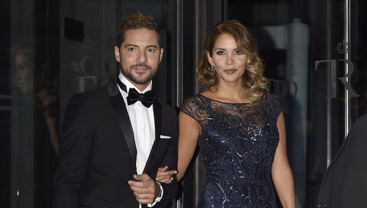 David Bisbal y Rosanna Zanetti en el estreno de la temporada de ópera del Teatro Real 2016