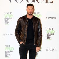 José Lamuño en el photocall de Vogue's Fashion Night Out 2016