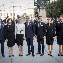 La Familia Real Sueca en la apertura del Parlamento 2016