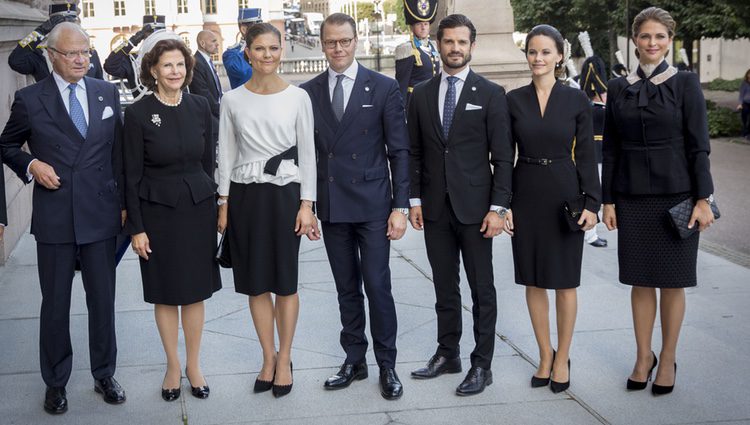 La Familia Real Sueca en la apertura del Parlamento 2016