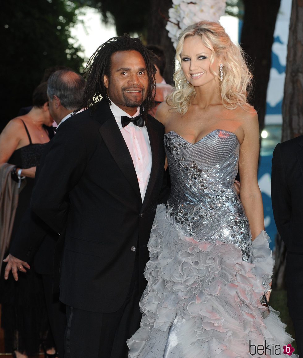 Adriana Karembeu con Christian Karembeu