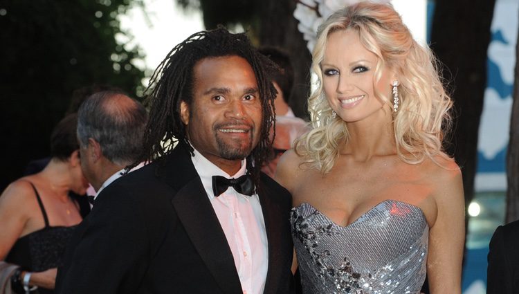 Adriana Karembeu con Christian Karembeu