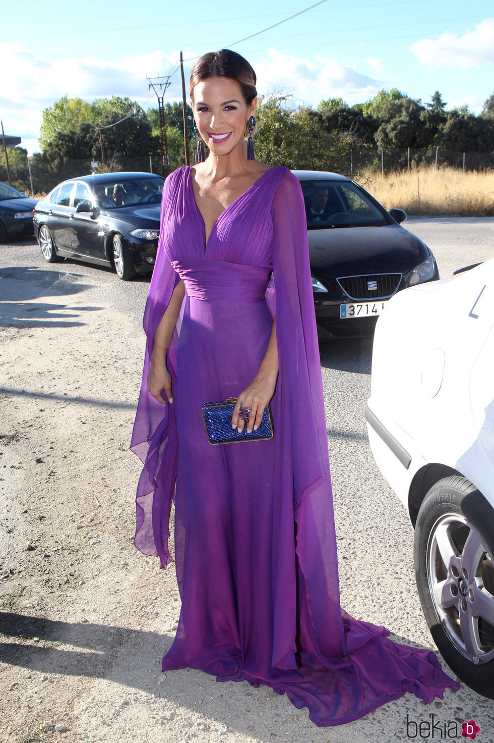 Tamara Gorro en la boda de Kiko Matamoros y Makoke