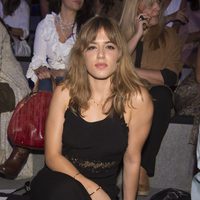 Marina Salas en el desfile primavera/verano 2017 de Juanjo Oliva en Madrid Fashion Week