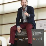 Antonio de la Torre en la presentación de 'Que Dios nos perdone' en el Festival de Cine de San Sebastián 2016.