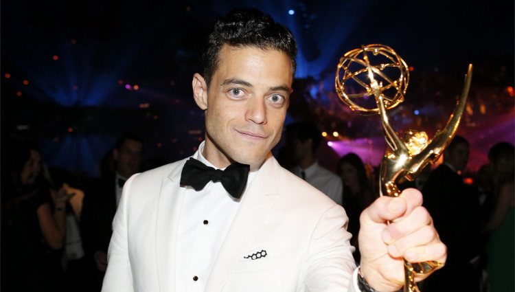 Rami Malek en la fiesta tras los Premios Emmy 2016