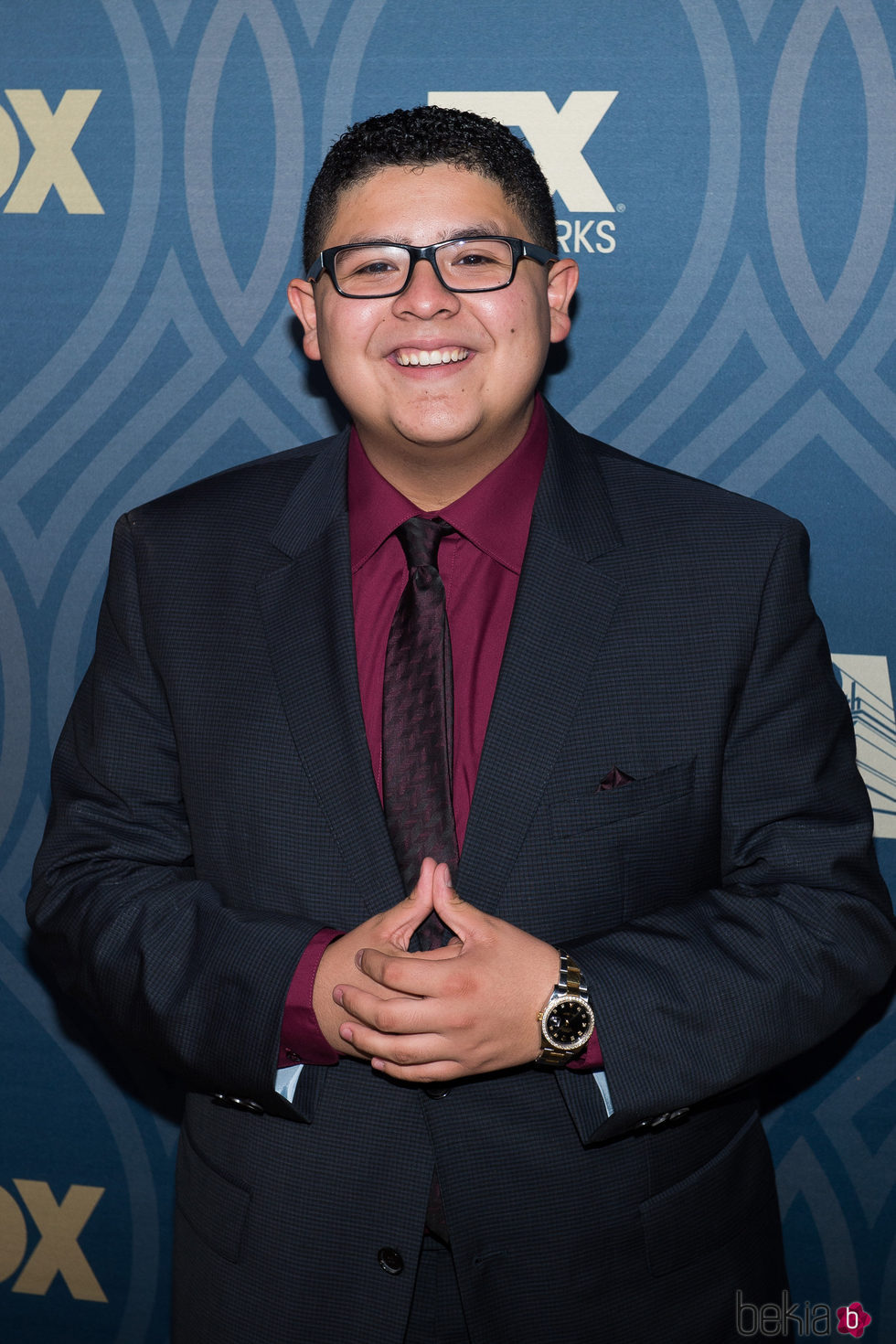 Rico Rodríguez durante la fiesta celebrada tras los premios Emmy 2016