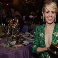 Sarah Paulson en la fiesta celebrada tras los Premios Emmy 2016