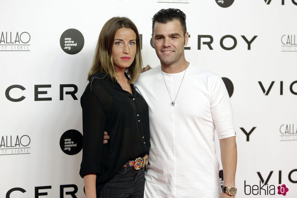 Fonsi Nieto y Marta Castro en el estreno del documental 'Soy uno entre cien mil'