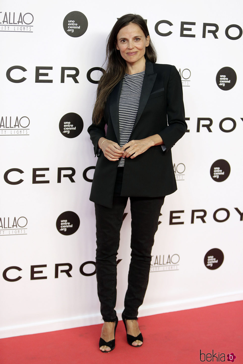 Elena Anaya en el estreno del documental 'Soy uno entre cien mil'