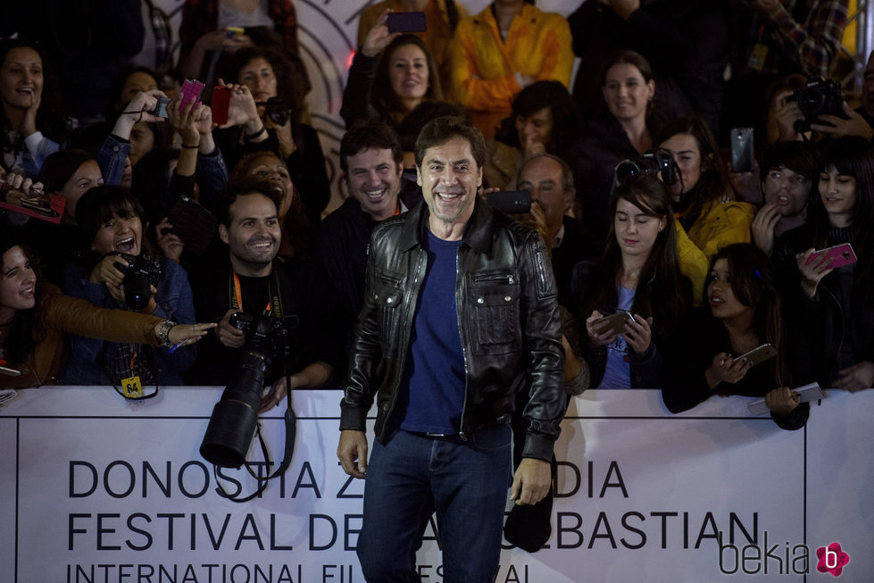 Javier Bardem en el Festival de Cine de San Sebastián 2016 para presentar 'Bigas X Bigas'