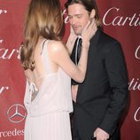 Brad Pitt y Angelina Jolie durante el festival internacional de cine Palm Springs