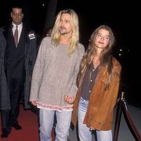 Brad Pitt y Jitka Pohlodek en 1994