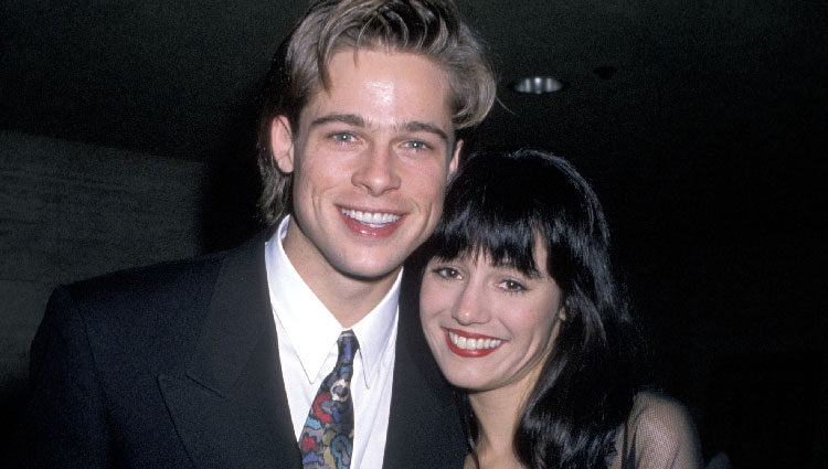 Brad Pitt y Jill Schoelen