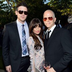 Ryan Murphy, Lea Michele y Cory Monteith