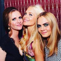 Cara, Chloe y Poppy Delevingne de fiesta