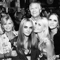 La familia Delevingne al completo