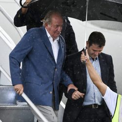 El Rey Juan Carlos en Cartagena de Indias para la firma de paz entre Colombia y las FARC