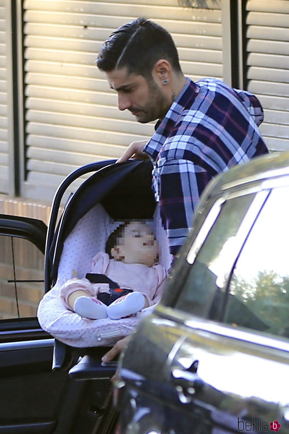 Melendi con su hija Lola