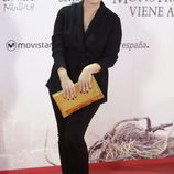 Tania Llasera en el estreno de 'Un monstruo viene a verme'