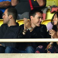 Louis Ducruet y Marie Chevalier en la Champions League 2016/ 2017