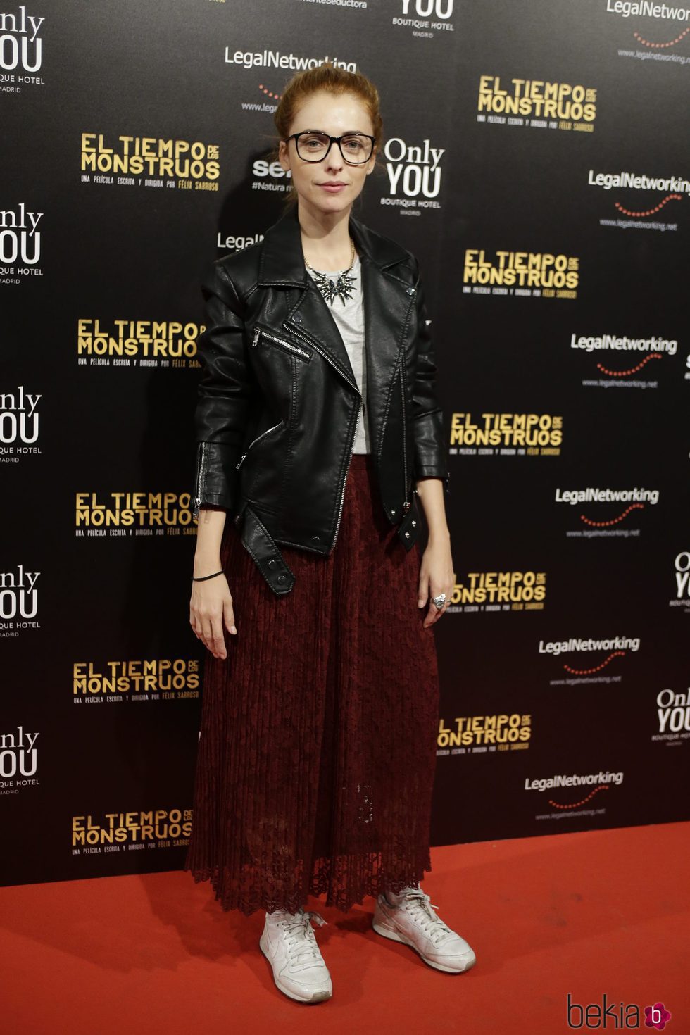 Leticia Dolera en el estreno de la película 'El tiempo de los monstruos'