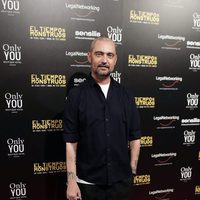 David Delfín en el estreno de la película 'El tiempo de los monstruos'