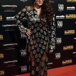 Candela Peña en el estreno de la película 'El tiempo de los monstruos'