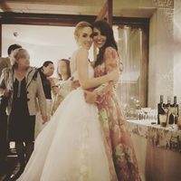 Marta Hazas con Paula Echevarría el día de su boda