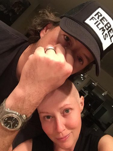 Shannen Doherty se pone romántica con Kurt Iswarienko en Instagram