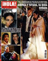 La boda de Andrea Casiraghi y Tatiana Santo Domingo en ¡Hola!