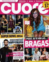 Descuidos de famosas en la portada de Cuore