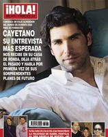 Cayetano Rivera se sincera en exclusiva para ¡Hola!